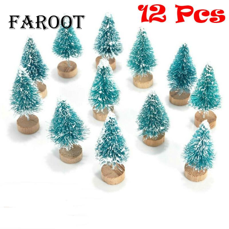 faroot 12 Piece Mini Christmas Tree Sisal Silk Cedar - Decoration Small Christmas Tree - Green White Mini For Xmas Party
faroot 12 Piece Mini Christmas Tree Sisal Silk Cedar - Decoration Small Christmas Tree - Green White Mini For Xmas Party