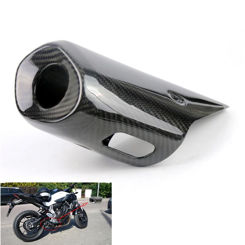 Motorcycle Accessories Carbon Fiber Muffler Exhaust Pipe Cover Heat Shield For MT07 FZ07 MT-07 FZ-07 MT 07 2014-2020
Motorcycle Accessories Carbon Fiber Muffler Exhaust Pipe Cover Heat Shield For MT07 FZ07 MT-07 FZ-07 MT 07 2014-2020