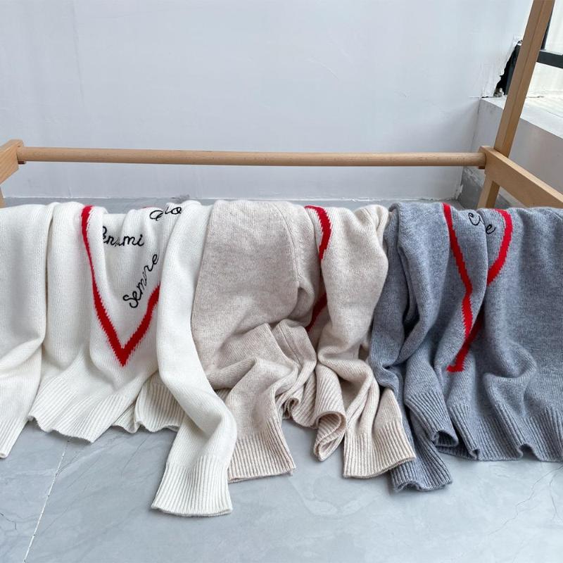 Heart Letter Embroideried Womens Sweater 100% Cashmere Loose Lady Knitted Jumper Female Long Sleeve Knitwear Pullover Top, B gray
Heart Letter Embroideried Womens Sweater 100% Cashmere Loose Lady Knitted Jumper Female Long Sleeve Knitwear Pullover Top, B gray