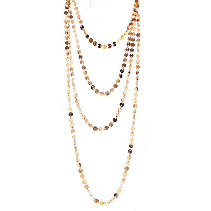 New Stainless Steel Coin Chain Round Sequins Choker Necklace For Woman Multilayers Coin Long Necklace Winter Jewelry
New Stainless Steel Coin Chain Round Sequins Choker Necklace For Woman Multilayers Coin Long Necklace Winter Jewelry