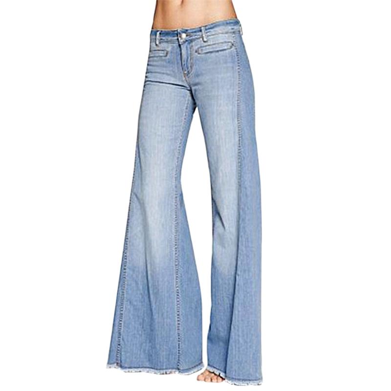 Women Stitching Jeans Denim Pants 2020 New Autumn Casual Wide Leg Trousers Lady Loose Button High Waist Flared Pants, Light blue
Women Stitching Jeans Denim Pants 2020 New Autumn Casual Wide Leg Trousers Lady Loose Button High Waist Flared Pants, Light blue