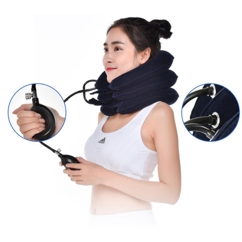 Neck Pillow Air Inflatable Vertebra Retractor Travel Neck Shoulder Pain Relax Support Tractor Massager Pillow Air Cushion
Neck Pillow Air Inflatable Vertebra Retractor Travel Neck Shoulder Pain Relax Support Tractor Massager Pillow Air Cushion