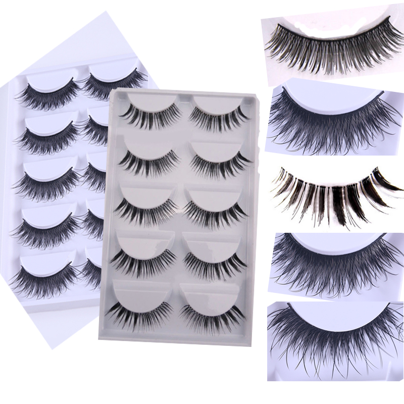 5 Pairs/set Eyelash Handmade Natural Long Thick False Eye Lash For Makeup Eyelash Extension Cosmetic
5 Pairs/set Eyelash Handmade Natural Long Thick False Eye Lash For Makeup Eyelash Extension Cosmetic