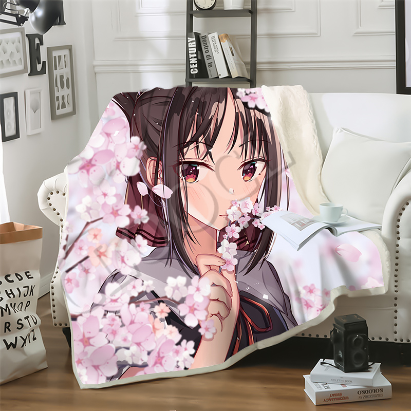CLOOCL Anime Kaguya Sama Love Is War Warm Plush Blanket 3D Print Soft Winter Blanket Bed Travel Decorative Sofa Two-layer Quilt
CLOOCL Anime Kaguya Sama Love Is War Warm Plush Blanket 3D Print Soft Winter Blanket Bed Travel Decorative Sofa Two-layer Quilt