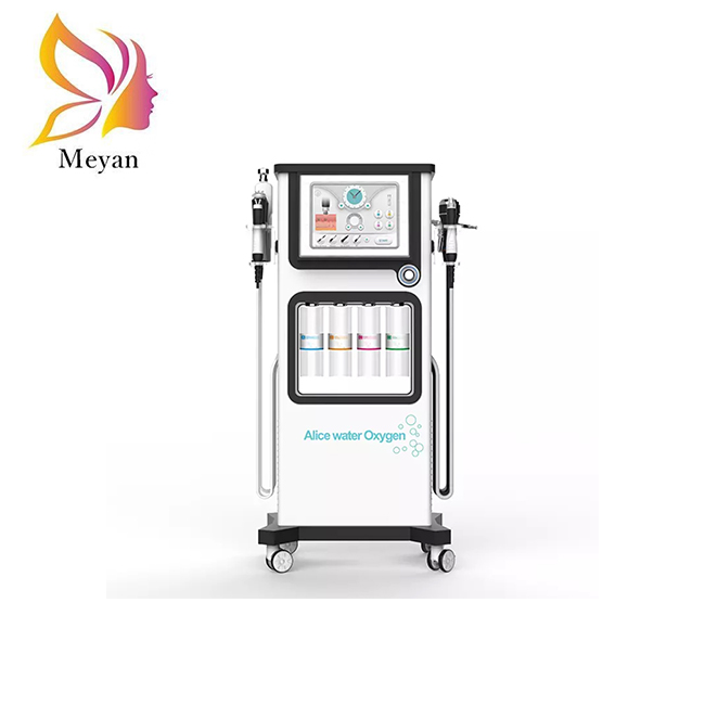 High quality Alice small bubble beauty machine 7-In-1Micodermabrasion Dedvice Deep Cleansing Equipment Water Jet Hydro Diamond Facial Clean