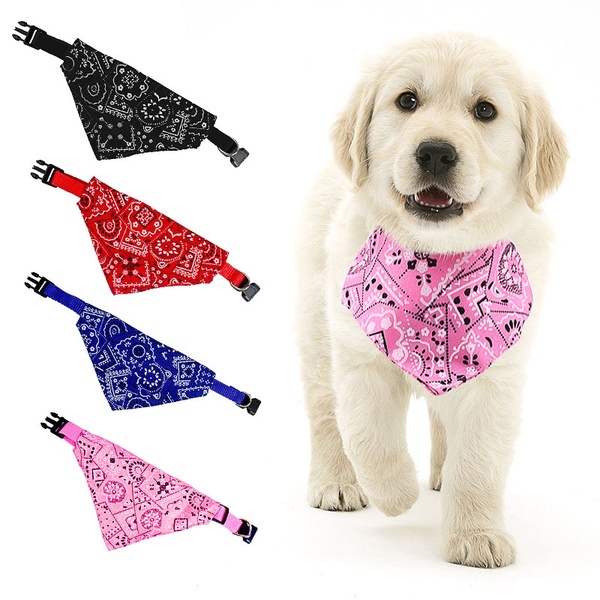 Adjustable Pet Collar Printed Triangle Pet Scarf for Small Dogs Cats Dog Bandana Neckchief
Adjustable Pet Collar Printed Triangle Pet Scarf for Small Dogs Cats Dog Bandana Neckchief
