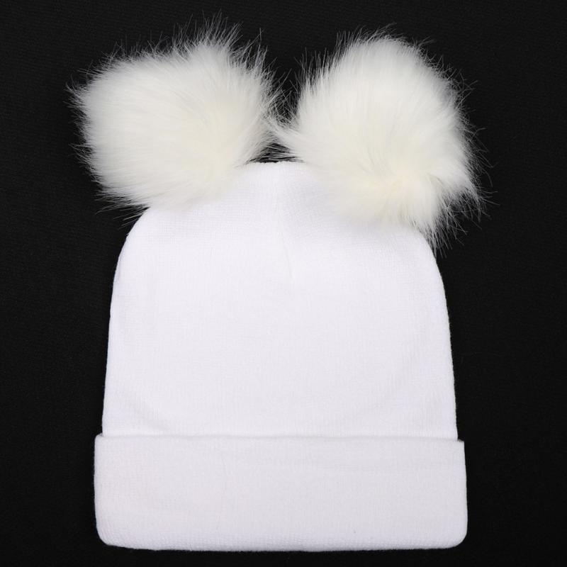 Women Warm Soft Knitting Double Ball Hat Beanies Pompom Faux Fur Autumn Winter Solid Girl, Pink
Women Warm Soft Knitting Double Ball Hat Beanies Pompom Faux Fur Autumn Winter Solid Girl, Pink