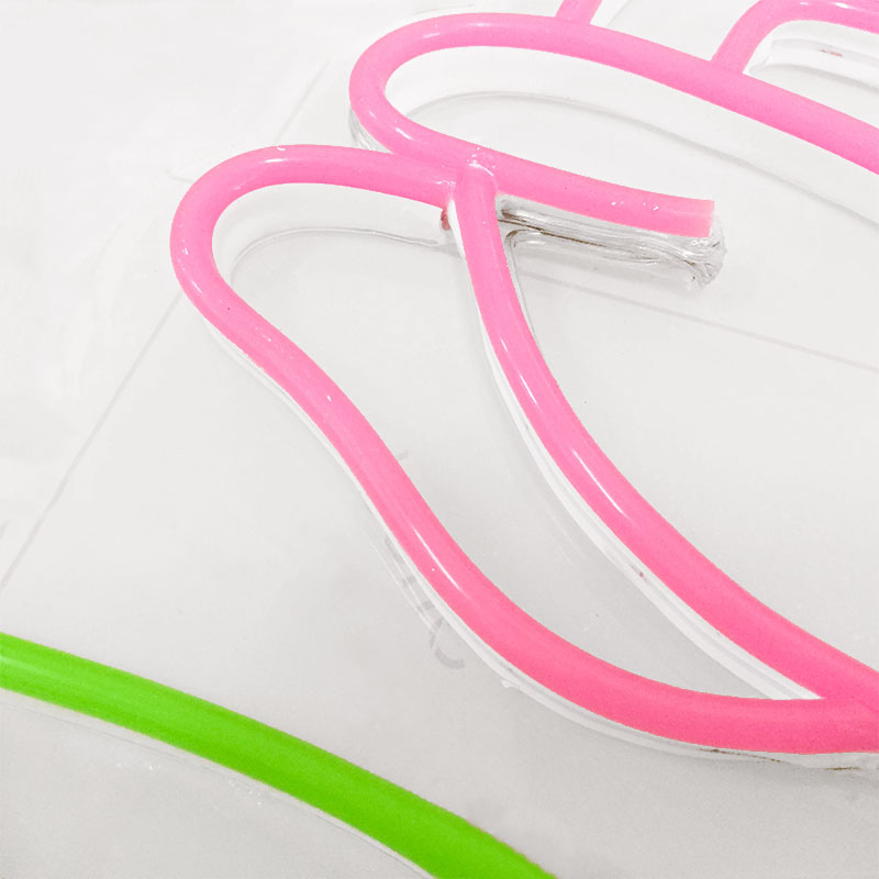 Rose Sign Romantic Night Bar Home Bedroom Lighting wall decoration neon light 12 V Super Brigh