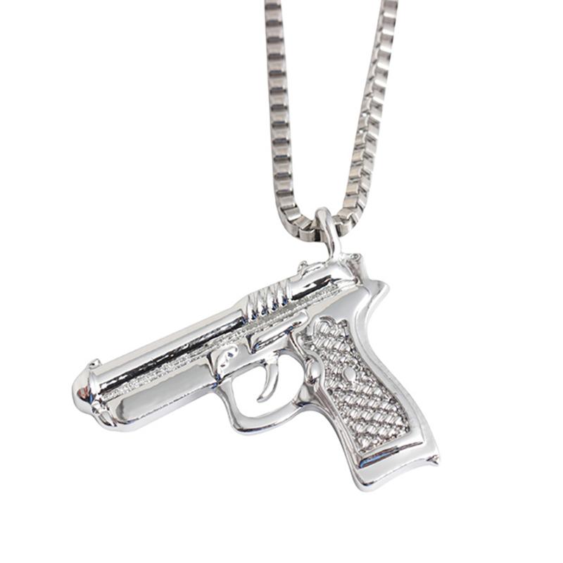 Desert Eagle Pistol Gun Necklace Fashion Jewelry Punk Accessories Necklace for Men Collar Collier
Desert Eagle Pistol Gun Necklace Fashion Jewelry Punk Accessories Necklace for Men Collar Collier