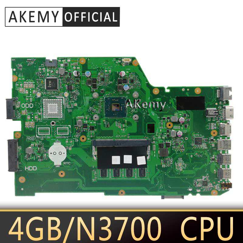 Akemy X751SA Laptop motherboard N3700 CPU 4GB for ASUS X751S X751SJ X751SV Test mainboard X751SA motherboard test 100% ok
Akemy X751SA Laptop motherboard N3700 CPU 4GB for ASUS X751S X751SJ X751SV Test mainboard X751SA motherboard test 100% ok