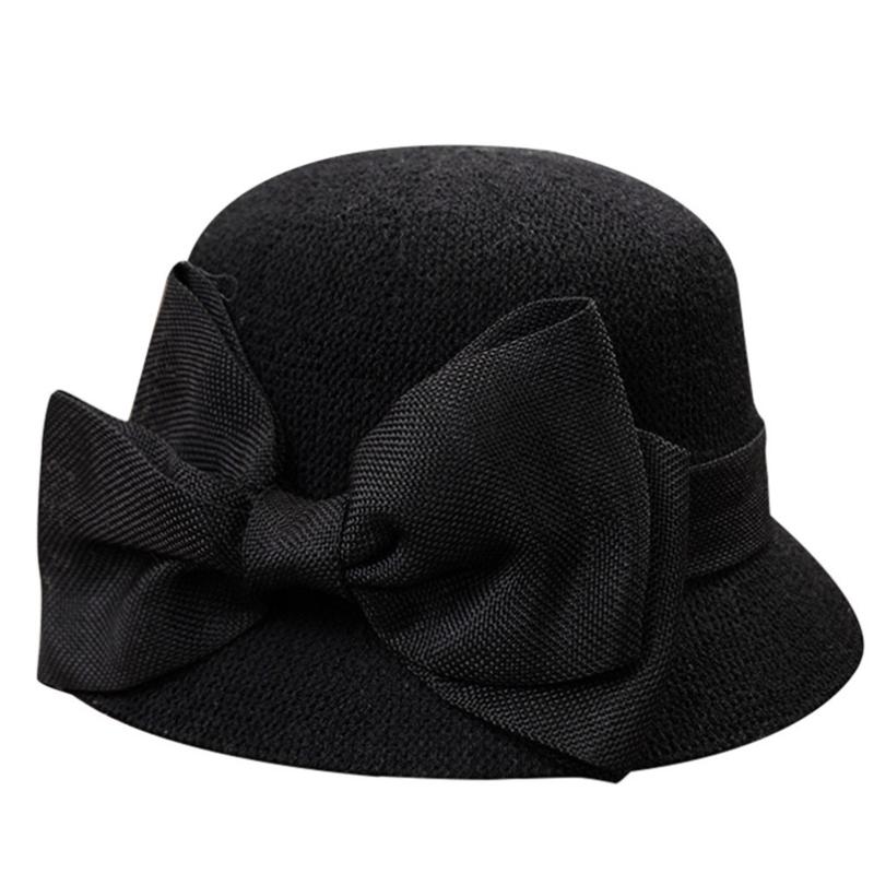 New Women Fashion Summer Straw Bow Soft Hat Summer Beach Sun Straw Hat Outdoor Elegant Lady Fisherman Casual Daily Cap #4R15, Black
New Women Fashion Summer Straw Bow Soft Hat Summer Beach Sun Straw Hat Outdoor Elegant Lady Fisherman Casual Daily Cap #4R15, Black