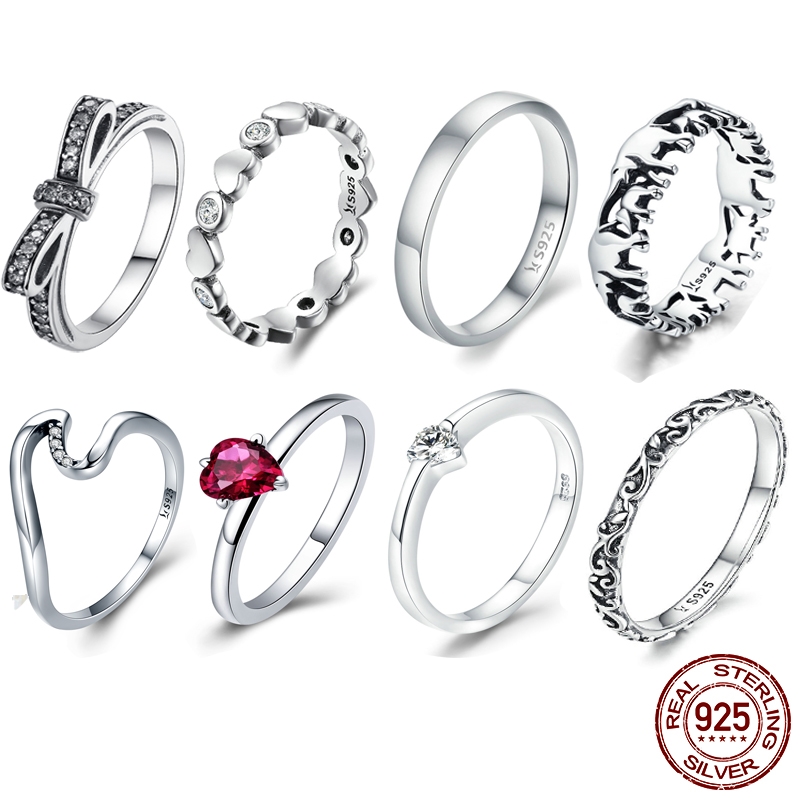 Bisaer Authentic 100% 925 Sterling Silver Black & Silver Heart Stackable Finger Rings for Women Sterling Jewelry Wedding
Bisaer Authentic 100% 925 Sterling Silver Black & Silver Heart Stackable Finger Rings for Women Sterling Jewelry Wedding
