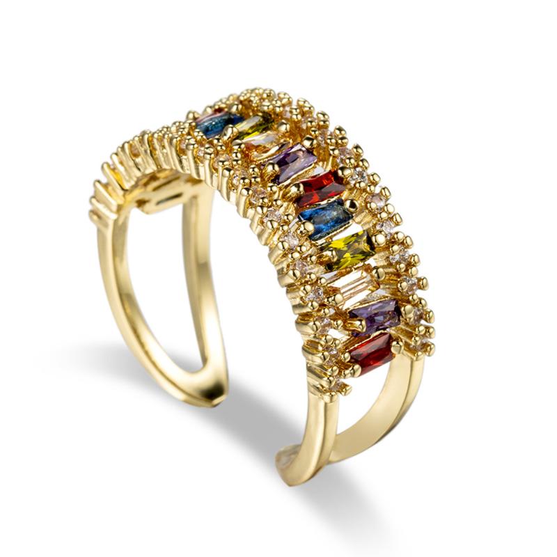 SeanLov New Fashion Luxury Charm Mutilcolor Red Blue Cz Wedding Ring for Women Party Gold Color Adjust Size Ring Jewelry
SeanLov New Fashion Luxury Charm Mutilcolor Red Blue Cz Wedding Ring for Women Party Gold Color Adjust Size Ring Jewelry