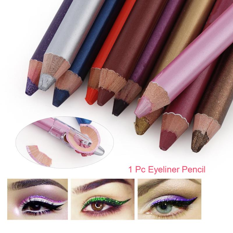 1PC 12 Colors Long Lasting Eyeliner Pen Highlighter Pigment Waterproof Glitter Eyeshadow Pencil Eye Makeup Beauty Cosmetics, Black
1PC 12 Colors Long Lasting Eyeliner Pen Highlighter Pigment Waterproof Glitter Eyeshadow Pencil Eye Makeup Beauty Cosmetics, Black
