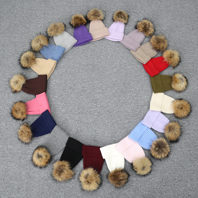 Winter Beanie Hat Matching knitted Fur Pompom Hat Russian Style gorro inverno Custom Wholesale Fur Pom Cap
Winter Beanie Hat Matching knitted Fur Pompom Hat Russian Style gorro inverno Custom Wholesale Fur Pom Cap