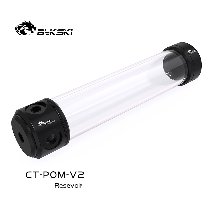 Bykski Cabinet Water Cooling Cylindrical Water Tank ,200MM Reservoir , POM +Acrylic Material,Black,White CT-POM-V2
Bykski Cabinet Water Cooling Cylindrical Water Tank ,200MM Reservoir , POM +Acrylic Material,Black,White CT-POM-V2