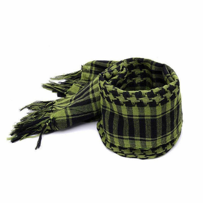 1pc Men Woman Outdoor Unisex Tactical striped Desert Army ScarfCotton Arabic Scarf Men Winter Windproof Scarf
1pc Men Woman Outdoor Unisex Tactical striped Desert Army ScarfCotton Arabic Scarf Men Winter Windproof Scarf