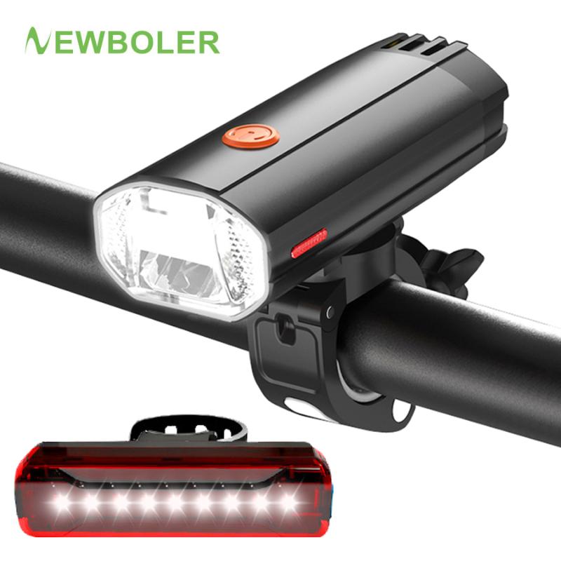 NEWBOLER Anti-glare 450LM Led Bike Front Light Set USB Chargeable MTB Bicycle Light Taillight Cycling Headlight Bike Accessories
NEWBOLER Anti-glare 450LM Led Bike Front Light Set USB Chargeable MTB Bicycle Light Taillight Cycling Headlight Bike Accessories