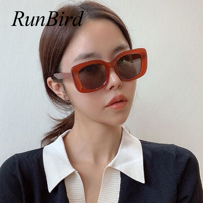 Sunglasses RunBird 2021 Vintage Square Oversized Women Men Brand Design Thick Frame Retro Brown Sun Glasses Shades Female 5463
Sunglasses RunBird 2021 Vintage Square Oversized Women Men Brand Design Thick Frame Retro Brown Sun Glasses Shades Female 5463
