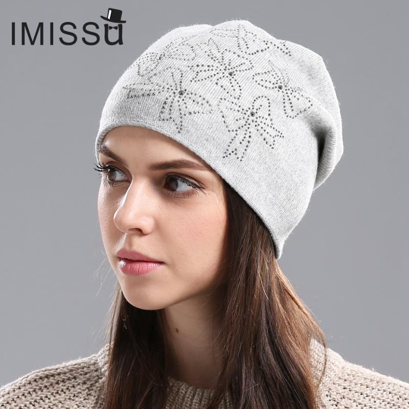 IMISSU Women's Winter Hat Knitted Real Wool Beanie Double Lined with Casual Hats Solid Colors Thick Warm Ski Cap for Women, C02
IMISSU Women's Winter Hat Knitted Real Wool Beanie Double Lined with Casual Hats Solid Colors Thick Warm Ski Cap for Women, C02