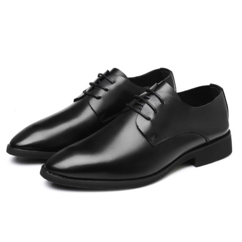 British Youth Men Dress Shoes Pointed Breathable Men's Business Shoes Gentleman Party Male, Black
British Youth Men Dress Shoes Pointed Breathable Men's Business Shoes Gentleman Party Male, Black