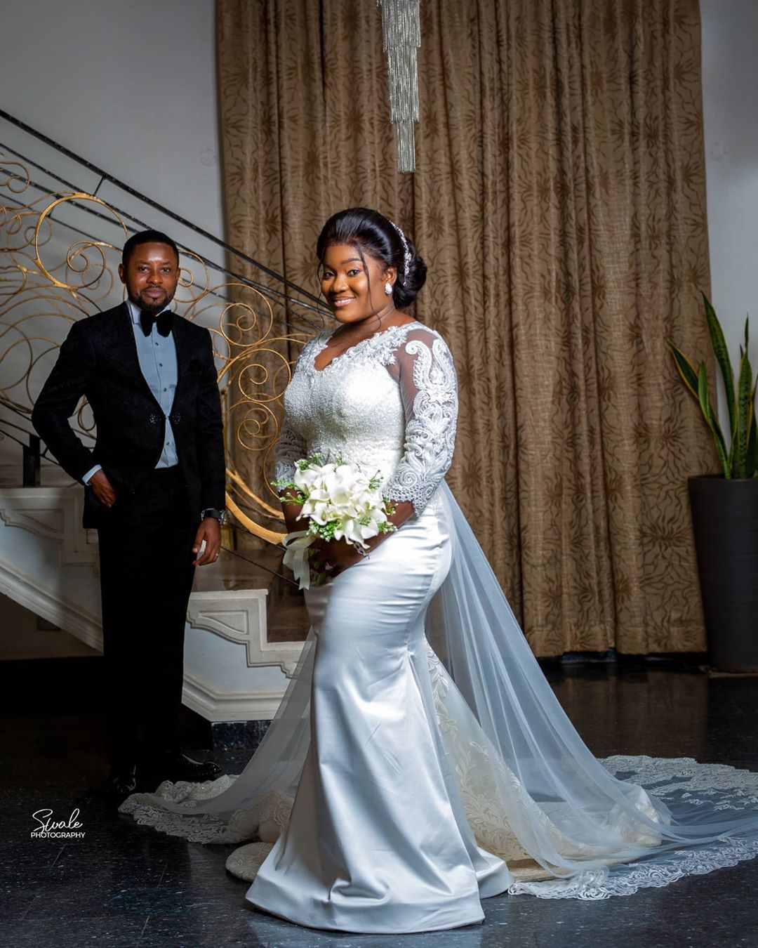 plus size arabic aso ebi beaded lace mermaid wedding dresses deep vneck bridal dresses vintage sexy wedding gowns zj953