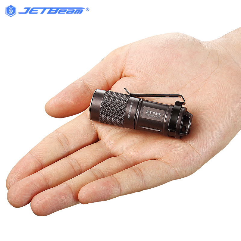 Flashlights Torches Jetbeam JET-II CR123A 16340 Battery Mini High Power LED Waterproof Torch With Twisting Head Switch
Flashlights Torches Jetbeam JET-II CR123A 16340 Battery Mini High Power LED Waterproof Torch With Twisting Head Switch