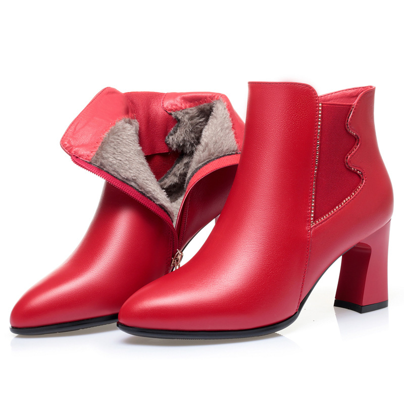ZXRYXGS Pointed Classic Autumn Boots Women Boots Full Genuine Leather Banquet Wedding Shoes Warm Winter High Heeled, Beige single boots
ZXRYXGS Pointed Classic Autumn Boots Women Boots Full Genuine Leather Banquet Wedding Shoes Warm Winter High Heeled, Beige single boots