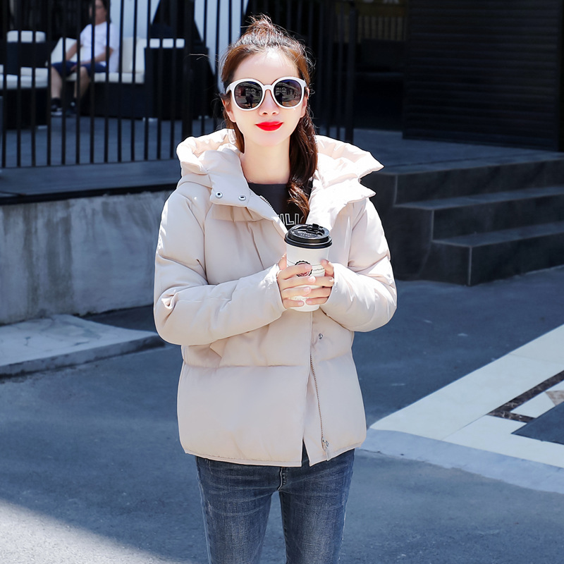 New Parkas Woman Winter Jacket Coat Hooded Casual Fashion Korean Style Warm Female Jacket Veste Femme Size S-XXL Abrigo Mujer