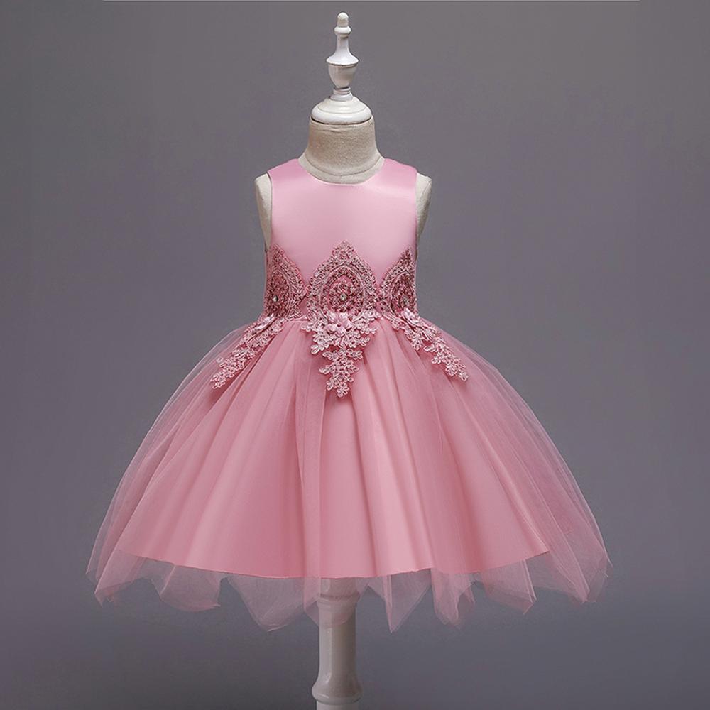 Girls Dress Princess Party Kids Dresses For Girls Clothes Children Wedding Piano Cosplay Dress Vestido Embroidered Bow Dress, Pink
Girls Dress Princess Party Kids Dresses For Girls Clothes Children Wedding Piano Cosplay Dress Vestido Embroidered Bow Dress, Pink