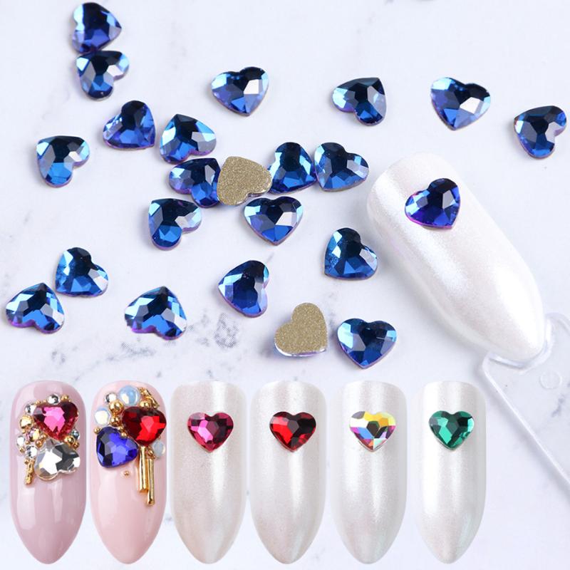 10pcs Colorful Nail Rhinestones 3D Flatback Heart Crystal Gems 6mm Strass Stone For Manicure Nail Art Decoration Jewelry SA991
10pcs Colorful Nail Rhinestones 3D Flatback Heart Crystal Gems 6mm Strass Stone For Manicure Nail Art Decoration Jewelry SA991