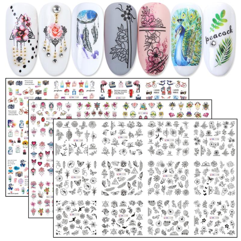 12pcs Nail Art Transfer Decals Water Stickers Colorful Nail Jewelry Flower Animal Black Sliders Manicure Tattoos JIBN1129-1212, Bn1153-1164
12pcs Nail Art Transfer Decals Water Stickers Colorful Nail Jewelry Flower Animal Black Sliders Manicure Tattoos JIBN1129-1212, Bn1153-1164