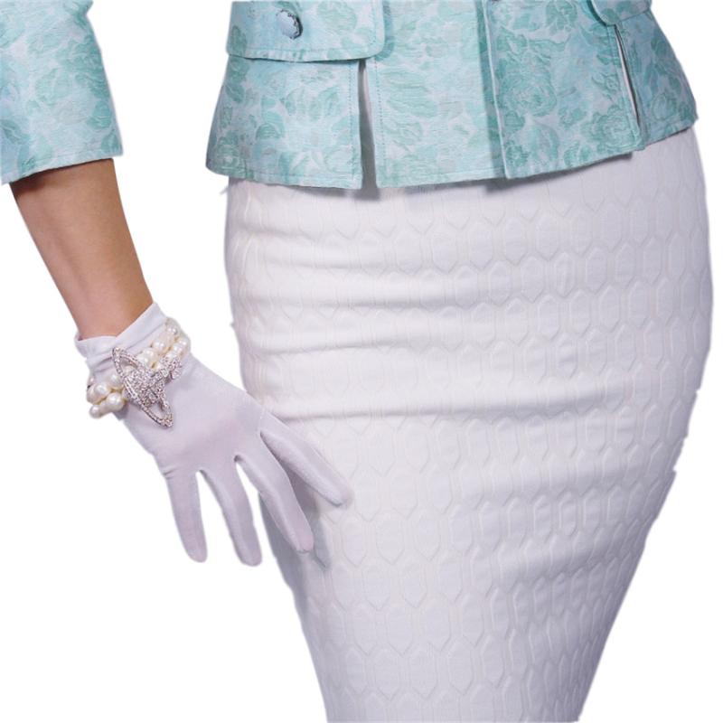 Women 22cm Velvet Gloves Short Paragraph Pure White Models High Elastic Velvet Gold Touch Screen RBS22
Women 22cm Velvet Gloves Short Paragraph Pure White Models High Elastic Velvet Gold Touch Screen RBS22