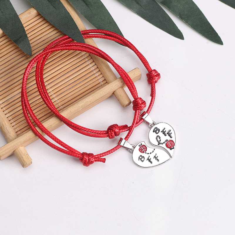 2pcs/set Chain Best Friend Bracelet For Women Girl Heart-shaped Cute Bff Forever Jewelry Pendant Gifts 2020 Dropshipping
2pcs/set Chain Best Friend Bracelet For Women Girl Heart-shaped Cute Bff Forever Jewelry Pendant Gifts 2020 Dropshipping
