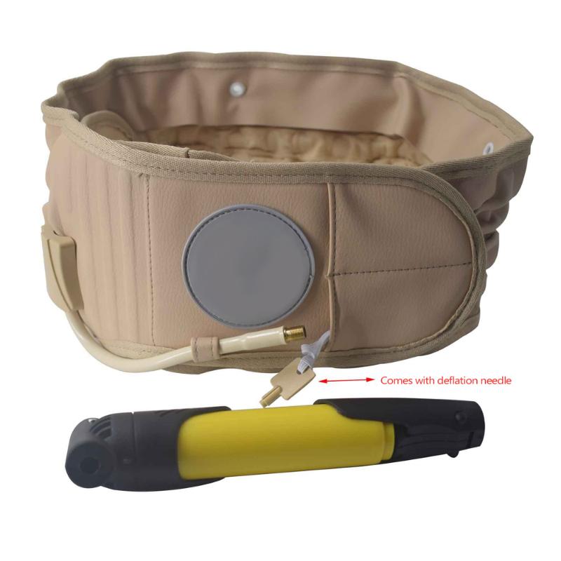 Lumbar Back Belt Waist Brace Support Traction Health Care Inflatable Massager Waist Protect Air Decompression Pain Relief Unisex, Dark khaki
Lumbar Back Belt Waist Brace Support Traction Health Care Inflatable Massager Waist Protect Air Decompression Pain Relief Unisex, Dark khaki