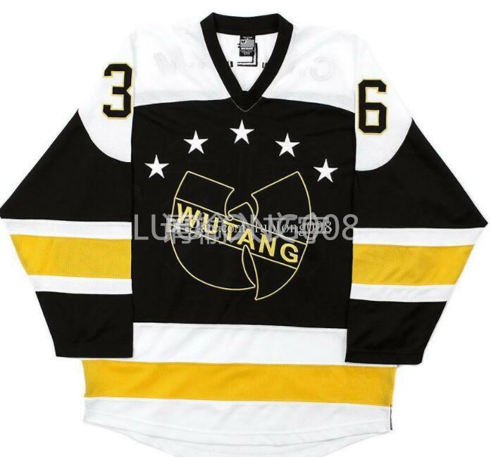 Customize Retro Wu Tang Clan Hockey Jersey Embroidery Stitched Customize any number and name Jerseys, Black
Customize Retro Wu Tang Clan Hockey Jersey Embroidery Stitched Customize any number and name Jerseys, Black