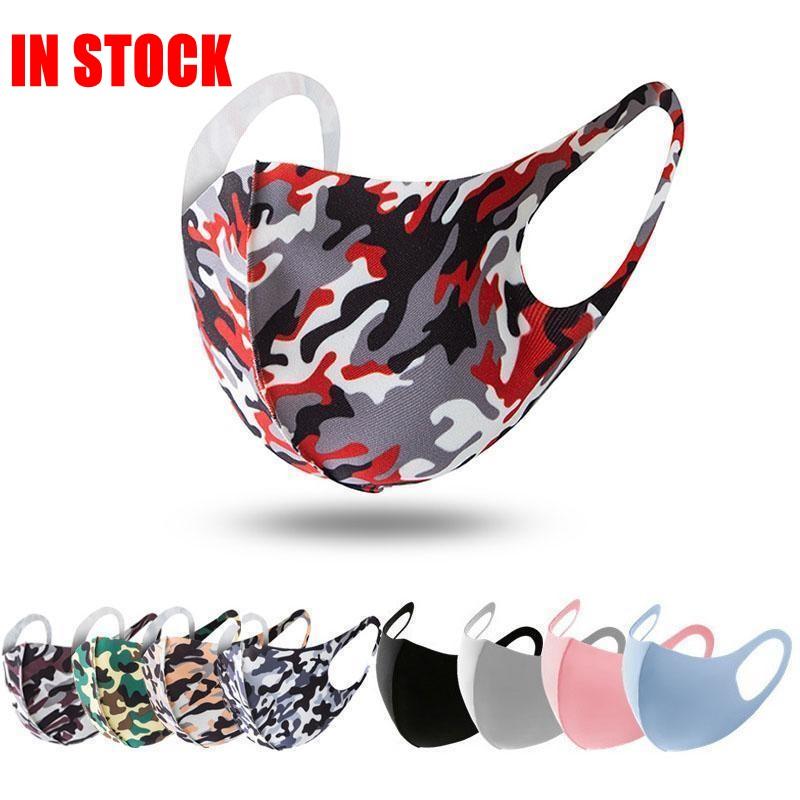 US Stock Cool Ice Silk Cotton Face Mask Mascherine Camouflage Camo Print Anti Dust PM2.5 Breathable Mouth Designer Face Masks, Same as the picture
US Stock Cool Ice Silk Cotton Face Mask Mascherine Camouflage Camo Print Anti Dust PM2.5 Breathable Mouth Designer Face Masks, Same as the picture