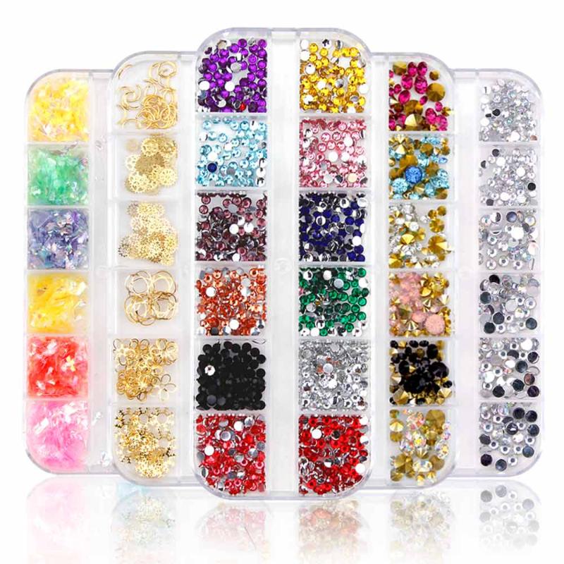 1 Box Rhinestones Nails Multi Glass Nail Strass Rhinestones Manicure Strass Nail Art Accessory Nails Decoration Stones DIY Tips
1 Box Rhinestones Nails Multi Glass Nail Strass Rhinestones Manicure Strass Nail Art Accessory Nails Decoration Stones DIY Tips