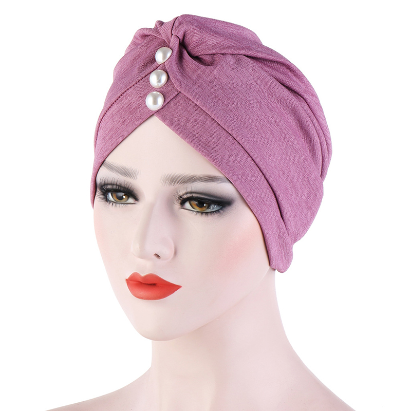 2020 Women Stretch Cotton Turban Caps India Hat Female Head Wraps Islamic Headscarf Bonnet Pearls Turban Muslim Turbantes, Black
2020 Women Stretch Cotton Turban Caps India Hat Female Head Wraps Islamic Headscarf Bonnet Pearls Turban Muslim Turbantes, Black