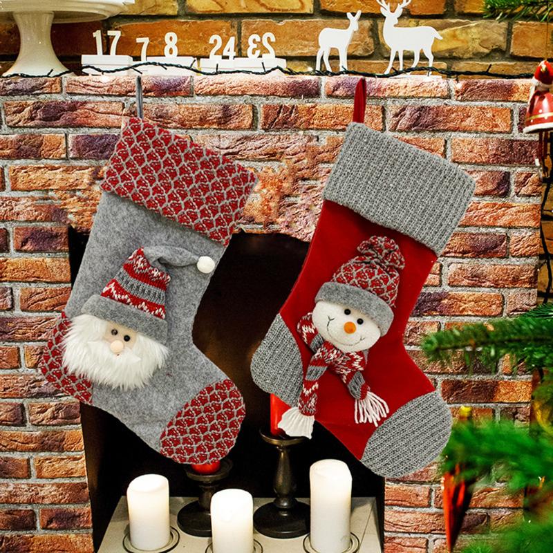 New Year 2021 Gifts Bag Christmas Stocking Christmas Decorations for Home Navidad Socks Xmas Tree Decoration Natal DIY Decor
New Year 2021 Gifts Bag Christmas Stocking Christmas Decorations for Home Navidad Socks Xmas Tree Decoration Natal DIY Decor