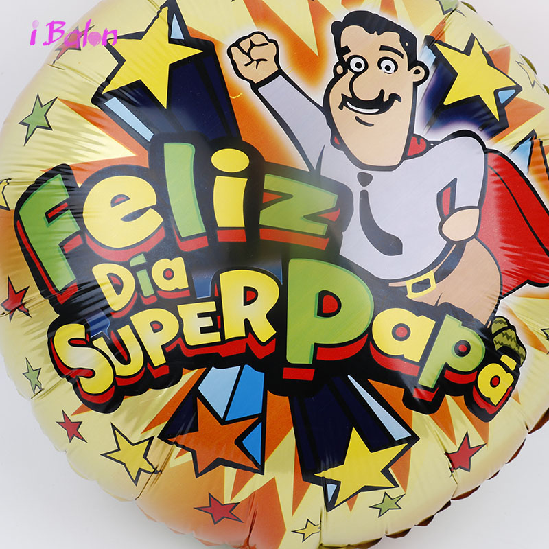 1pc Feliz Dia Mama Super Papa Helium Globos 18inch Spanish Happy Father Mother's Day Foil Balloons Party Decoration Gift Baloes
1pc Feliz Dia Mama Super Papa Helium Globos 18inch Spanish Happy Father Mother's Day Foil Balloons Party Decoration Gift Baloes