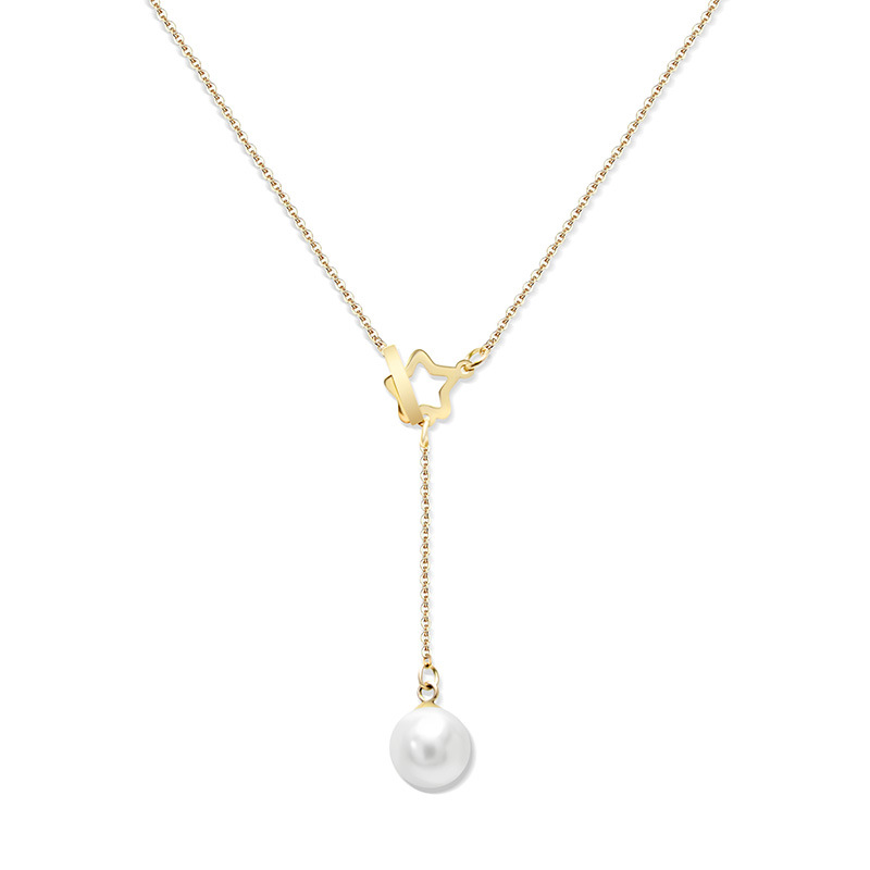 star with pearl Necklace Female Accessories Wholesale Stainless Steel Necklace Pendant Necklaces necklaces & pendants For Women
star with pearl Necklace Female Accessories Wholesale Stainless Steel Necklace Pendant Necklaces necklaces & pendants For Women