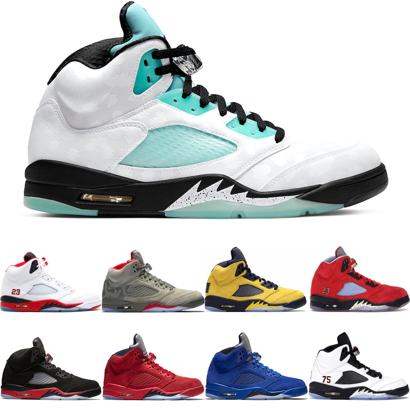 2020 New 5 5s Island Green Men Basketball Shoes Camo Fire Red Michigan Inspire Oreo Trophy Room Red sneakers sport trainers
2020 New 5 5s Island Green Men Basketball Shoes Camo Fire Red Michigan Inspire Oreo Trophy Room Red sneakers sport trainers