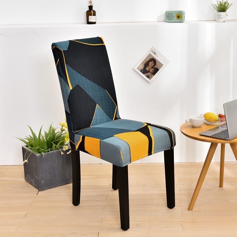 Universal chair cover dining chair cover spandex elastic geometric pattern decorative
Universal chair cover dining chair cover spandex elastic geometric pattern decorative