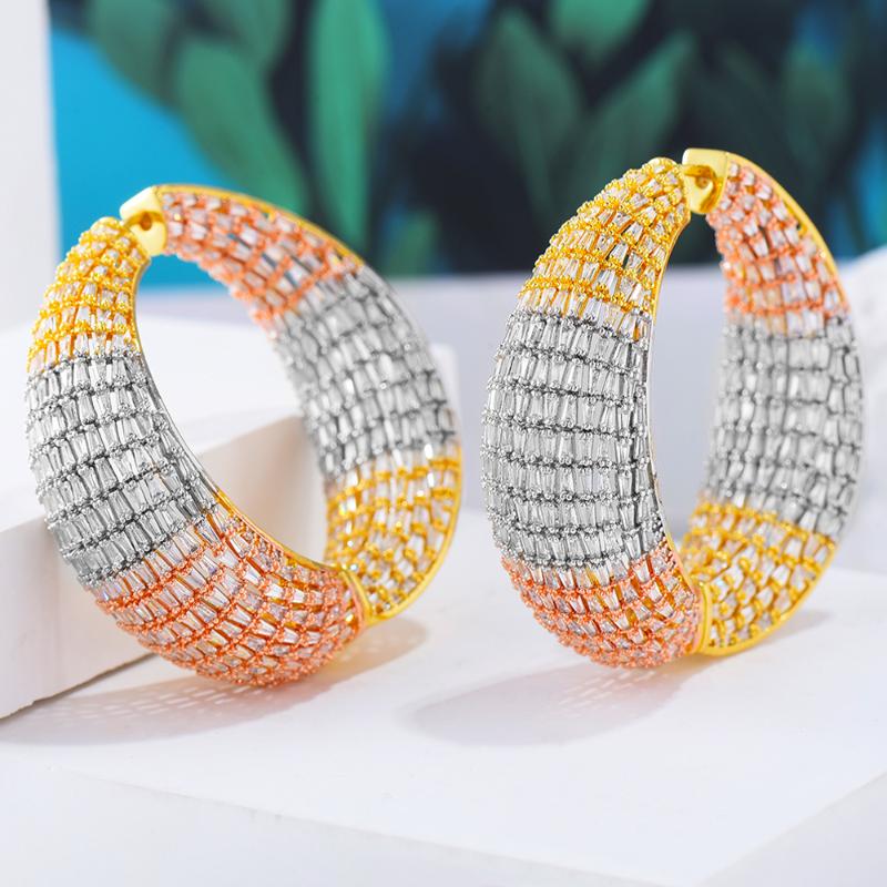 missvikki High Quality Luxury Statement Big Hoop Earrings For Women Wedding Cubic Zircon DUBAI Bridal Noble Shiny Jewelry 2020
missvikki High Quality Luxury Statement Big Hoop Earrings For Women Wedding Cubic Zircon DUBAI Bridal Noble Shiny Jewelry 2020
