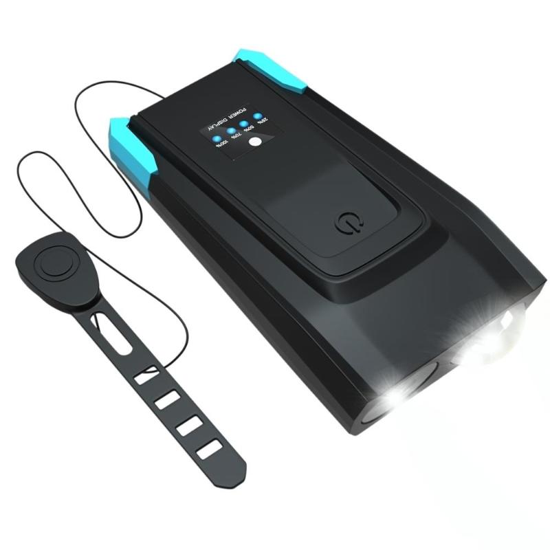 Fineed motor Light with Loud Bicycle Horn,800 Lumens T6 LED beads Bike Headlight,4000mAh Rechargeable Waterproof Bicycle Light
Fineed motor Light with Loud Bicycle Horn,800 Lumens T6 LED beads Bike Headlight,4000mAh Rechargeable Waterproof Bicycle Light