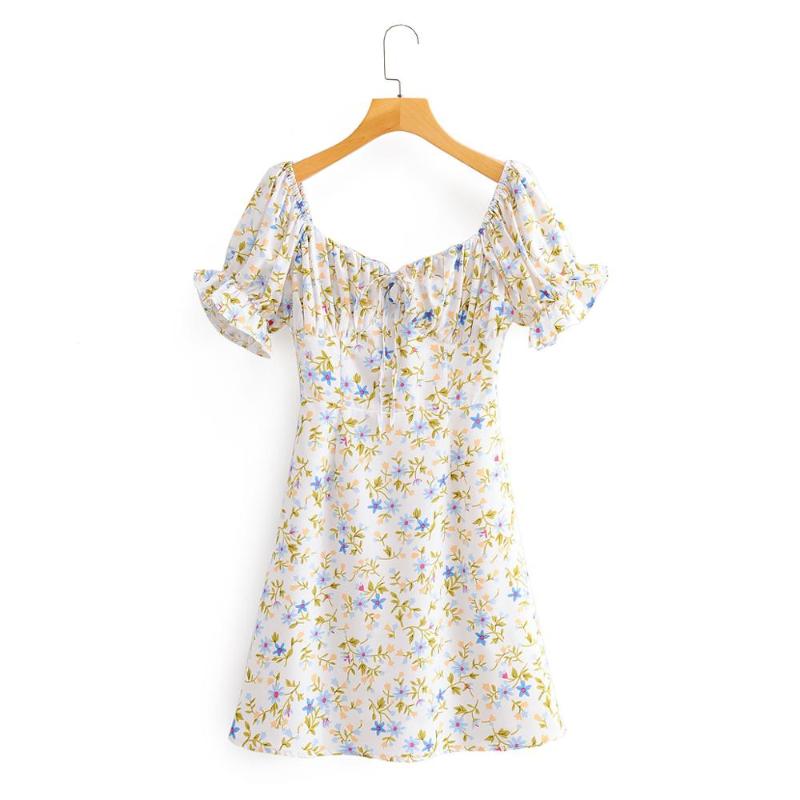 2020 French Elegant Women vintage puff sleeve printing mini Dress female square collar ruffles vestido Chic party Dresses DS3795, As pic ds3795ff
2020 French Elegant Women vintage puff sleeve printing mini Dress female square collar ruffles vestido Chic party Dresses DS3795, As pic ds3795ff
