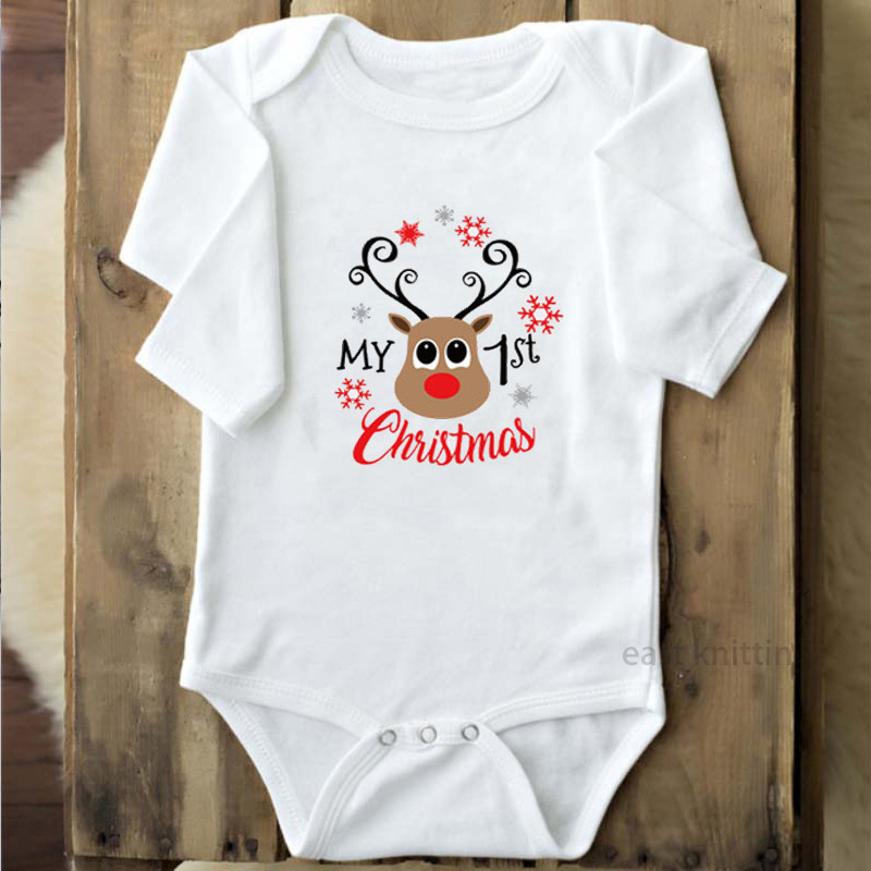 Jumpsuits My First Christmas Letter Print Romper Jumpsuit Infant Born Baby Girls Boys Long Sleeve Outfit Clothes
Jumpsuits My First Christmas Letter Print Romper Jumpsuit Infant Born Baby Girls Boys Long Sleeve Outfit Clothes