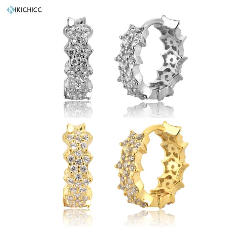 Kikichicc 100% 925 Sterling Silver Gold Five Zircon Flower Hoops 2020 Clear CZ Crystal Loops Circle Round Fashion Jewelry
Kikichicc 100% 925 Sterling Silver Gold Five Zircon Flower Hoops 2020 Clear CZ Crystal Loops Circle Round Fashion Jewelry