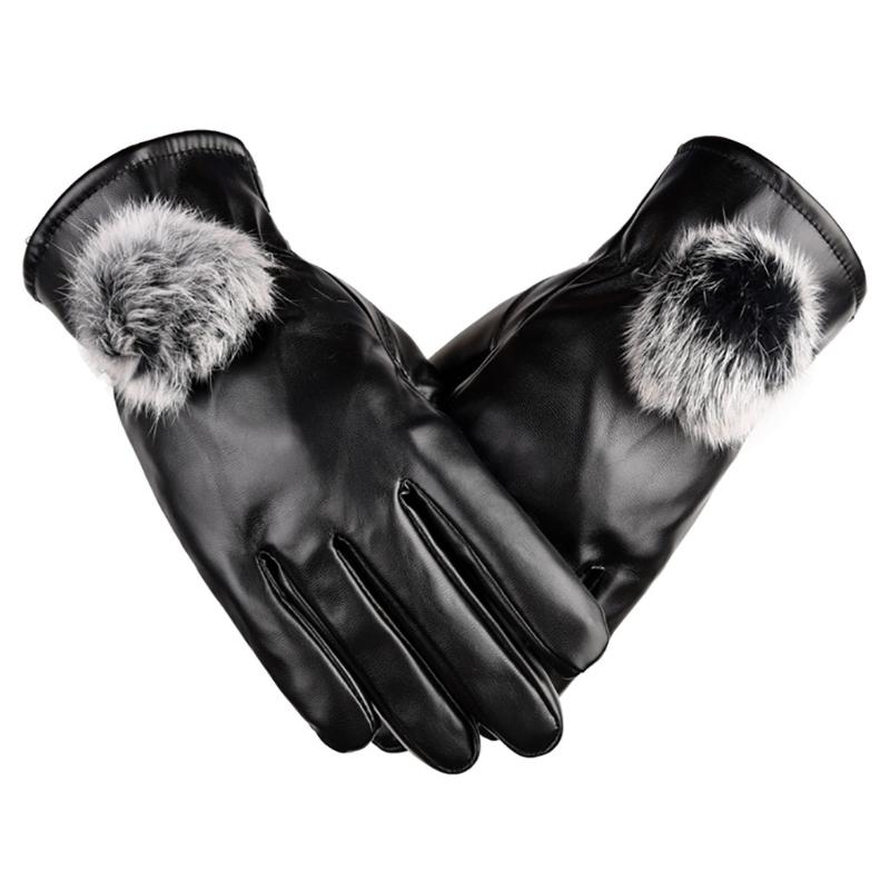 Leather Gloves Women Winter 2020 Fashion Warm Soft Lining Pompom Decoration Gloves Modern Design Women Guantes Mujer
Leather Gloves Women Winter 2020 Fashion Warm Soft Lining Pompom Decoration Gloves Modern Design Women Guantes Mujer